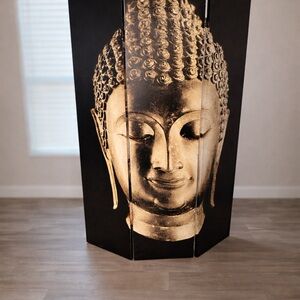 Gold Buddha Art Panel